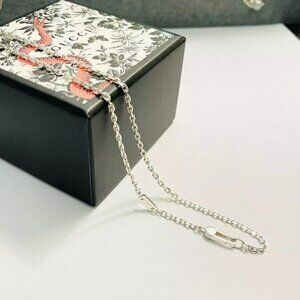 Gucci .925 Silver Link Chain/Necklace
